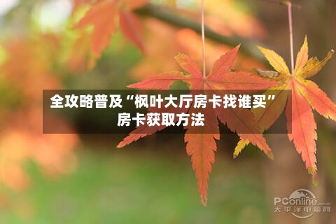 全攻略普及“枫叶大厅房卡找谁买”房卡获取方法-第2张图片