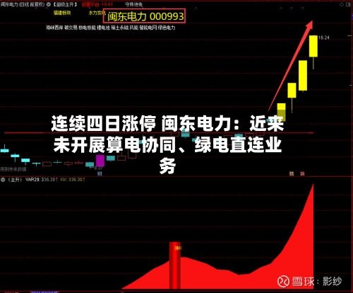 连续四日涨停 闽东电力：近来未开展算电协同	、绿电直连业务-第3张图片