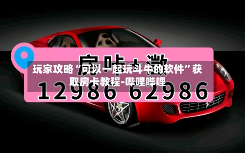 玩家攻略“可以一起玩斗牛的软件”获取房卡教程-哔哩哔哩-第2张图片