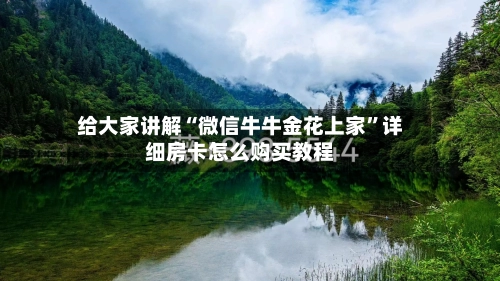 给大家讲解“微信牛牛金花上家”详细房卡怎么购买教程-第2张图片