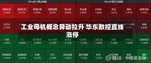 工业母机概念异动拉升 华东数控直线涨停-第3张图片