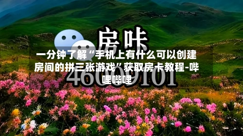 一分钟了解“手机上有什么可以创建房间的拼三张游戏”获取房卡教程-哔哩哔哩