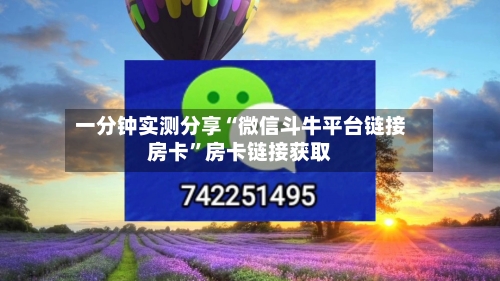 一分钟实测分享“微信斗牛平台链接房卡”房卡链接获取-第2张图片