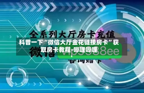 科普一下“微信大厅金花链接房卡”获取房卡教程-哔哩哔哩-第2张图片