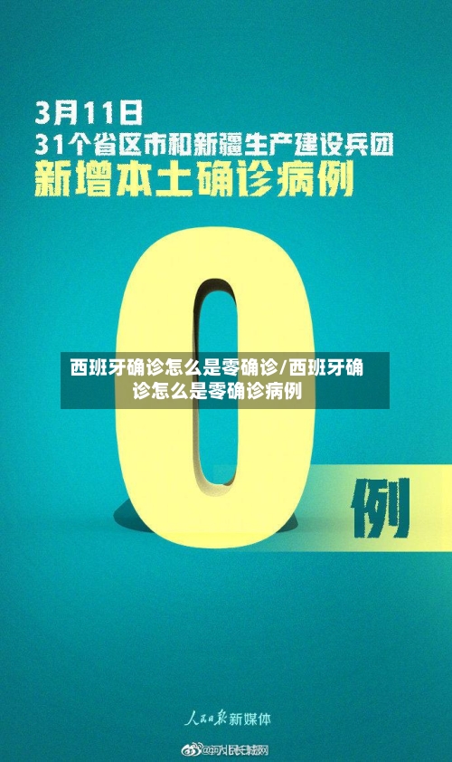 西班牙确诊怎么是零确诊/西班牙确诊怎么是零确诊病例-第2张图片