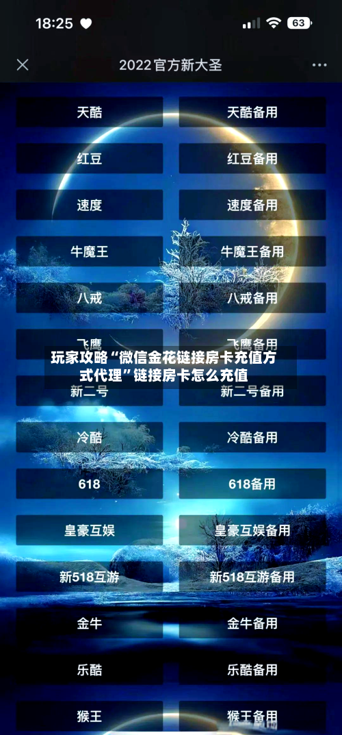 玩家攻略“微信金花链接房卡充值方式代理”链接房卡怎么充值-第3张图片