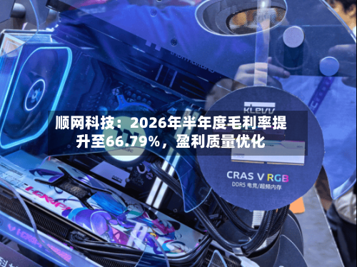 顺网科技：2026年半年度毛利率提升至66.79%，盈利质量优化-第2张图片