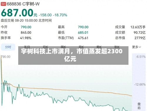 宇树科技上市满月，市值蒸发超2300亿元-第3张图片