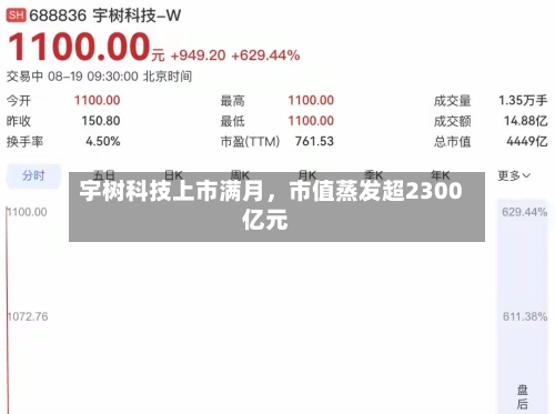 宇树科技上市满月，市值蒸发超2300亿元