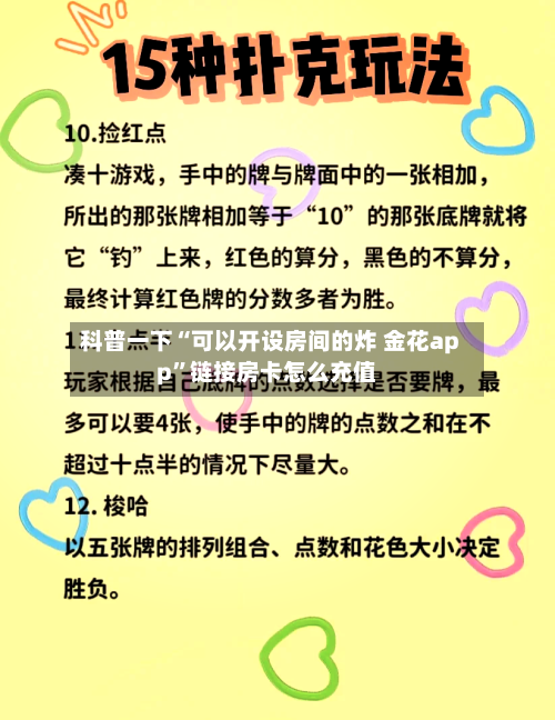 科普一下“可以开设房间的炸 金花app”链接房卡怎么充值-第2张图片