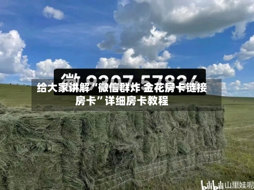给大家讲解“微信群炸 金花房卡链接房卡”详细房卡教程-第2张图片