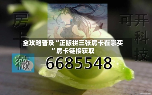 全攻略普及“正版拼三张房卡在哪买”房卡链接获取-第2张图片