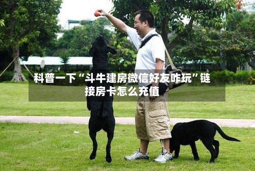 科普一下“斗牛建房微信好友咋玩”链接房卡怎么充值