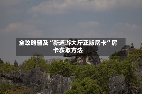 全攻略普及“新道游大厅正版房卡”房卡获取方法-第2张图片