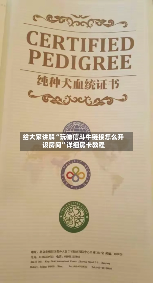 给大家讲解“玩微信斗牛链接怎么开设房间”详细房卡教程