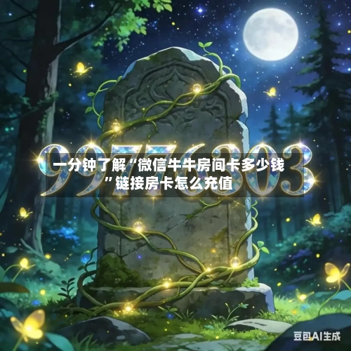 一分钟了解“微信牛牛房间卡多少钱	”链接房卡怎么充值-第3张图片