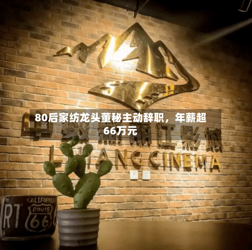 80后家纺龙头董秘主动辞职，年薪超66万元