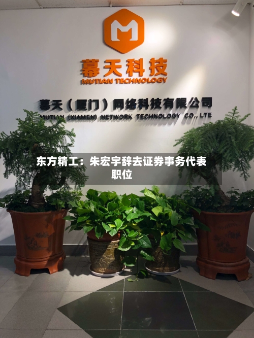 东方精工:朱宏宇辞去证券事务代表职位-第2张图片