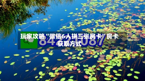 玩家攻略“微信6人拼三张房卡	”房卡获取方式-第3张图片