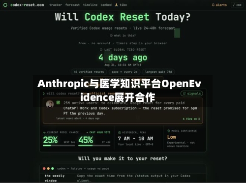 Anthropic与医学知识平台OpenEvidence展开合作
