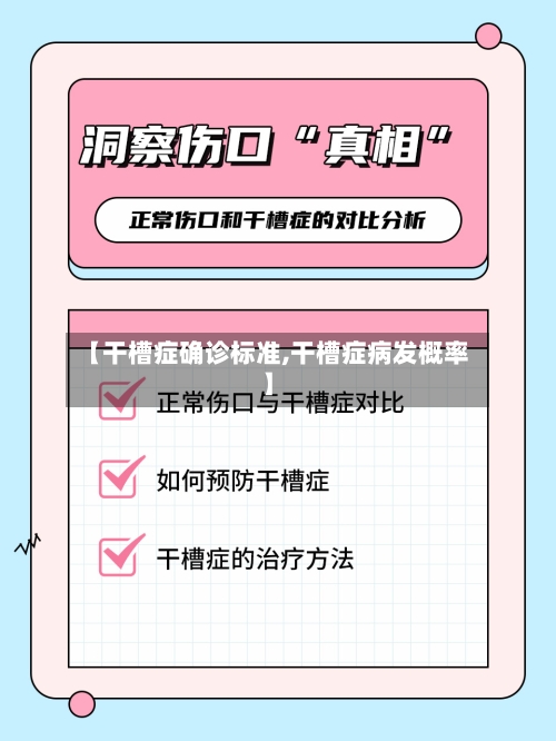 【干槽症确诊标准,干槽症病发概率】-第2张图片