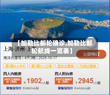 【加勒比邮轮确诊,加勒比邮轮航线一览表】