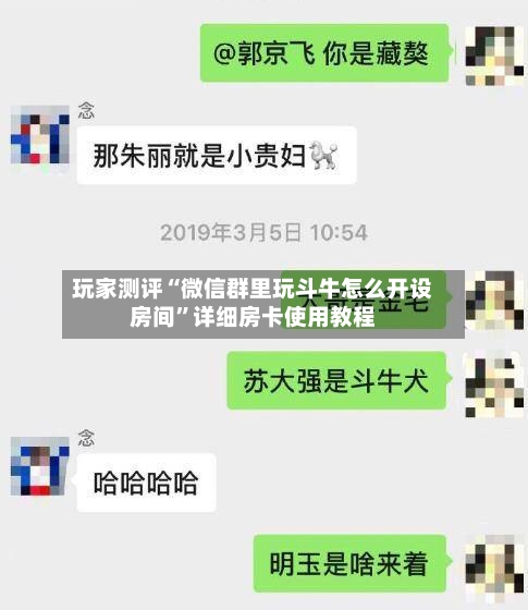 玩家测评“微信群里玩斗牛怎么开设房间”详细房卡使用教程-第3张图片