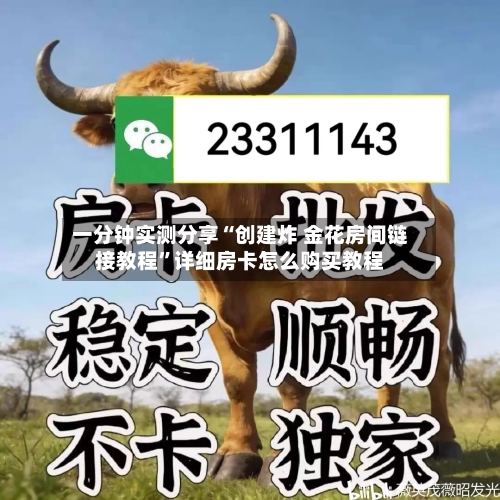 一分钟实测分享“创建炸 金花房间链接教程”详细房卡怎么购买教程-第3张图片