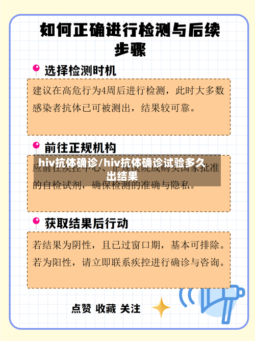 hiv抗体确诊/hiv抗体确诊试验多久出结果-第2张图片