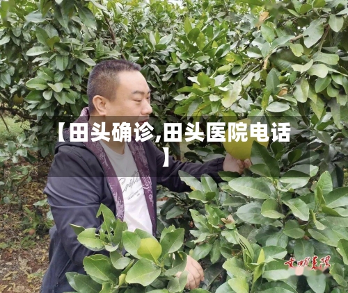 【田头确诊,田头医院电话】-第3张图片