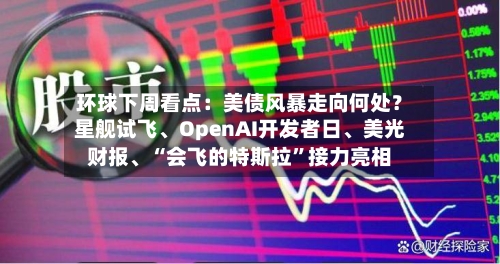 环球下周看点：美债风暴走向何处？星舰试飞、OpenAI开发者日、美光财报、“会飞的特斯拉”接力亮相-第2张图片