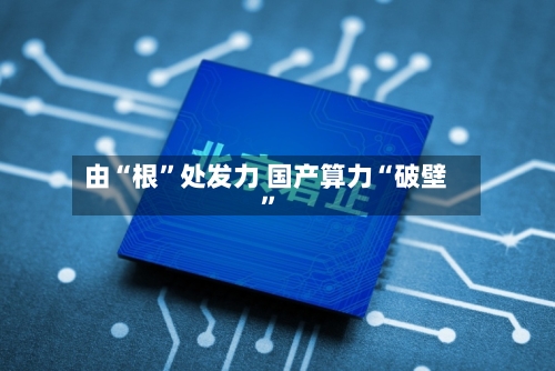 由“根”处发力 国产算力“破壁”-第2张图片