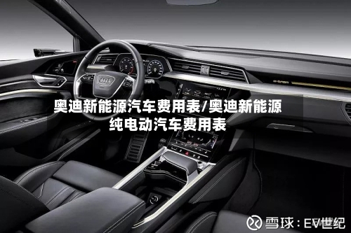 奥迪新能源汽车费用表/奥迪新能源纯电动汽车费用表-第2张图片