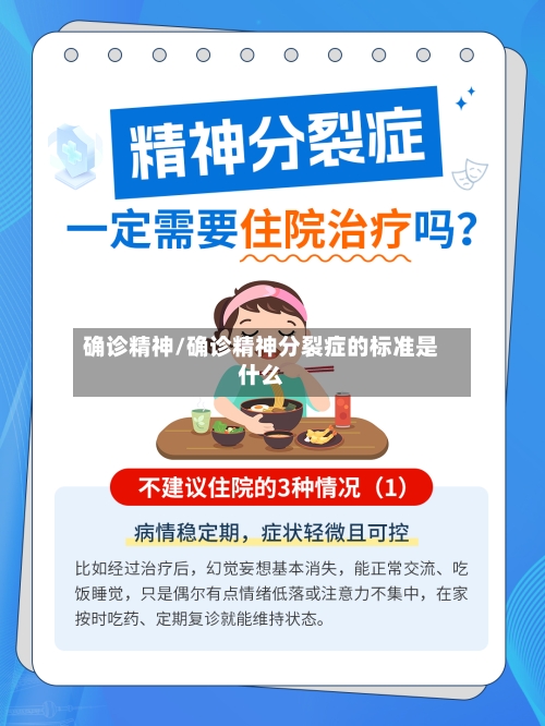 确诊精神/确诊精神分裂症的标准是什么-第2张图片