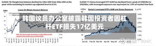 韩国议员办公室披露韩国投资者因杠杆ETF损失17亿美元