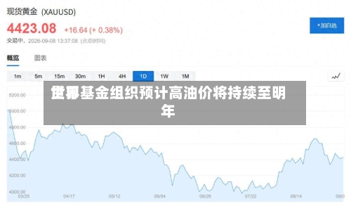 世界
货币基金组织预计高油价将持续至明年