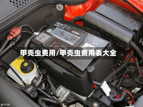 甲壳虫费用/甲壳虫费用表大全-第3张图片