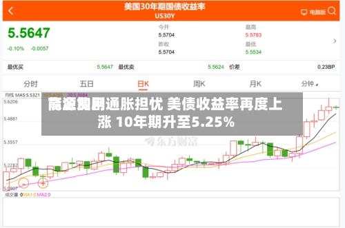 能源费用高企加剧通胀担忧 美债收益率再度上涨 10年期升至5.25%