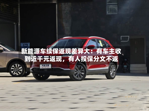 新能源车续保返现差异大：有车主收到近千元返现，有人投保分文不返-第2张图片