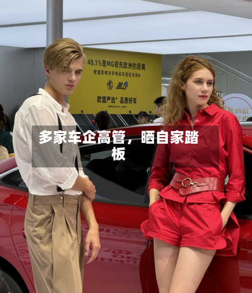 多家车企高管	，晒自家踏板-第2张图片