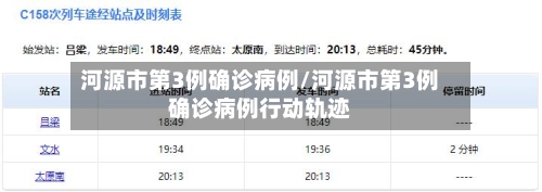 河源市第3例确诊病例/河源市第3例确诊病例行动轨迹-第2张图片