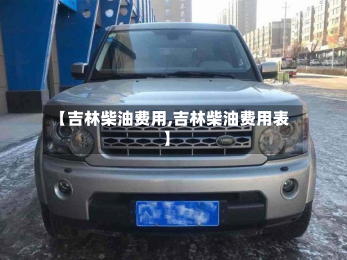 【吉林柴油费用,吉林柴油费用表】-第2张图片