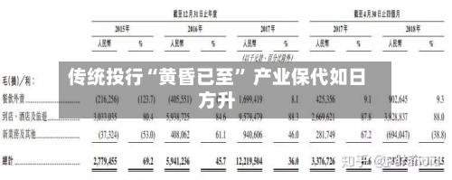 传统投行“黄昏已至	” 产业保代如日方升-第2张图片