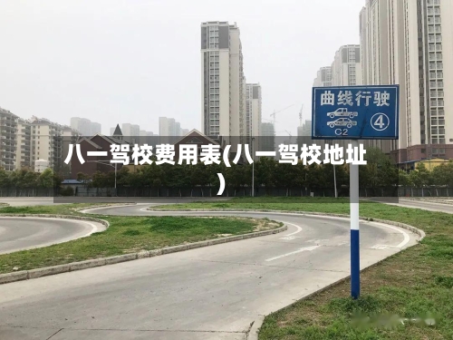 八一驾校费用表(八一驾校地址)