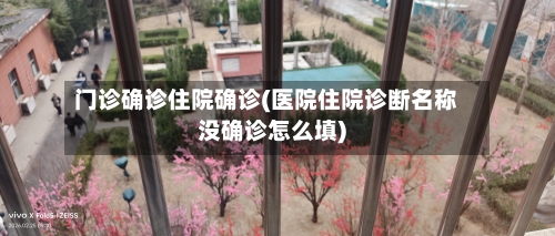 门诊确诊住院确诊(医院住院诊断名称没确诊怎么填)