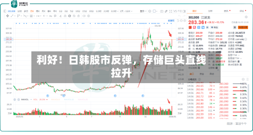 利好！日韩股市反弹，存储巨头直线拉升-第2张图片