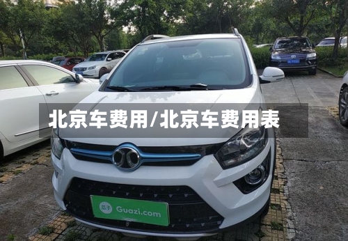北京车费用/北京车费用表