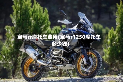 宝马rr摩托车费用(宝马r1250摩托车多少钱)-第2张图片