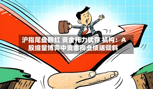 沪指尾盘翻红 资金托力犹存 机构：A股缩量博弈中资金向业绩端倾斜-第2张图片