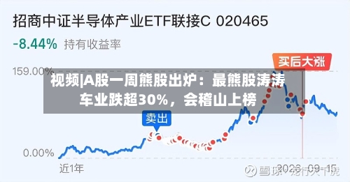 视频|A股一周熊股出炉：最熊股涛涛车业跌超30%，会稽山上榜-第3张图片